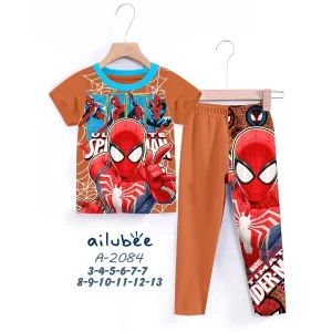 Ailubee Boy Pjyma Spiderman | A2084 | 3~13 Tahun