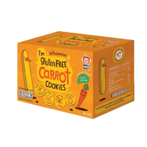 Apple Monkey Gluten Free Cookies – Carrot | 12 Bulan+
