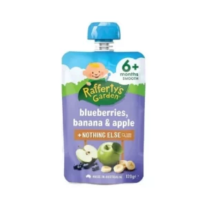 Rafferty’s Garden Blueberries, Banana & Apple | 6 Bulan+