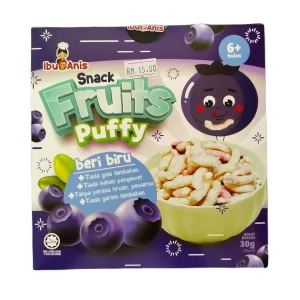 Ibu Anis Snack Fruit Puffy Beri Biru | 6 Bulan+