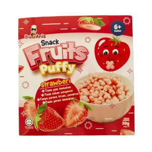 Ibu Anis Snack Fruit Puffy Strawberi | 6 Bulan+