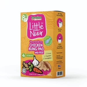 Little Nuur Chicken Kung Pao With Rice | 8 Bulan+