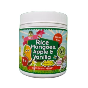NBH Baby’s Rice Mangoes, Apple & Vanilla | 6 Bulan+